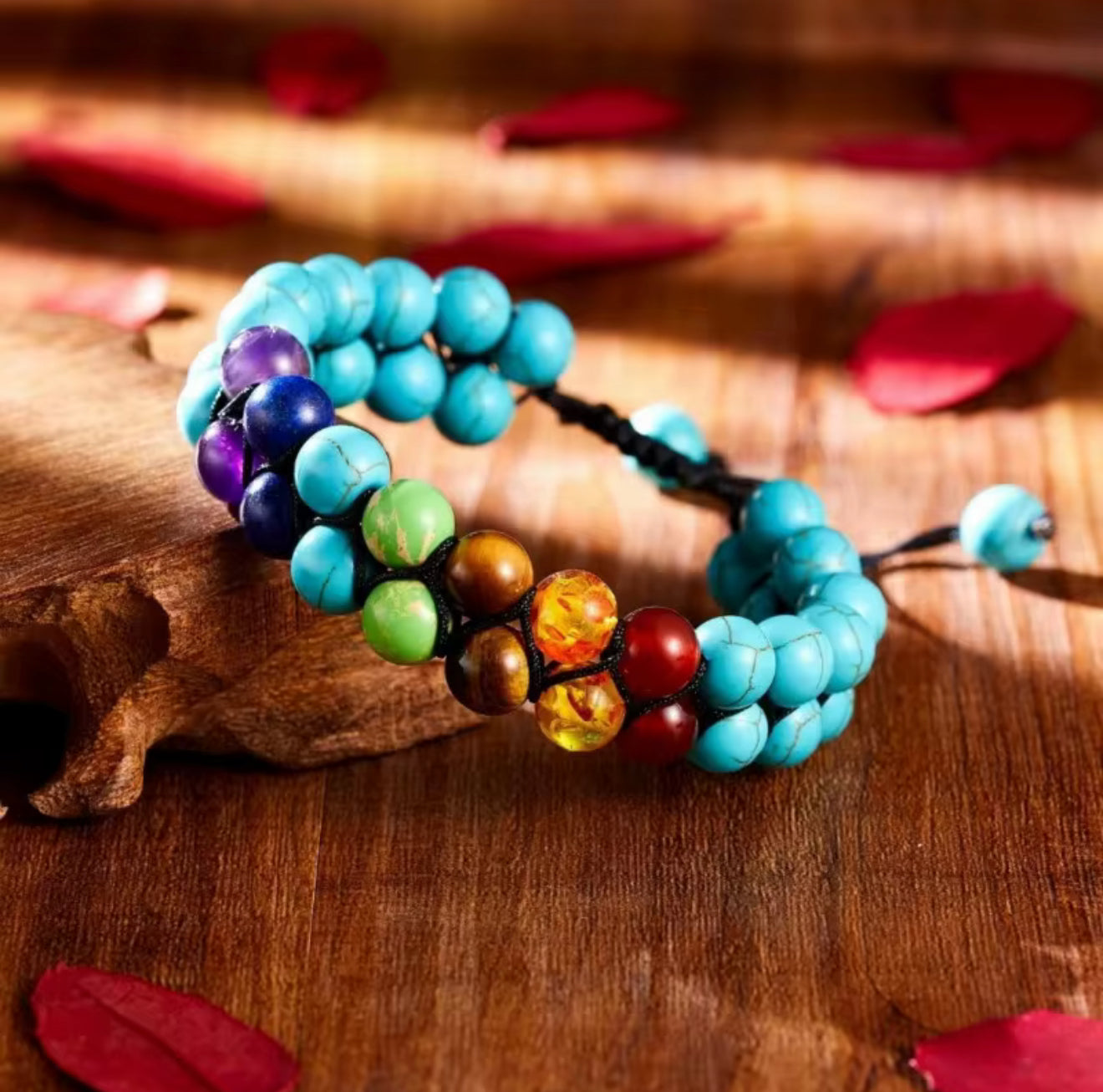 SSFH 7-Chakra Alignment Bracelet – Divine Energy Balancing