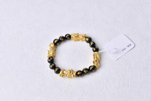 SSFH Luxe Harmony– Four Gold Pi Xiu Bracelet | Women’s Abundance Jewelry